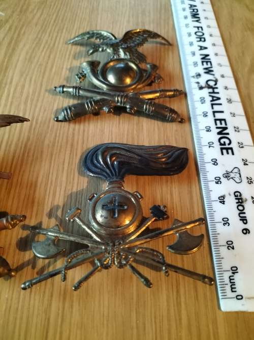 Italian Army Badge LOT (3x items)