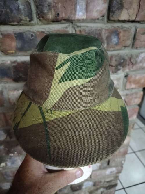 Rhodesian Army Camo Flap Cap