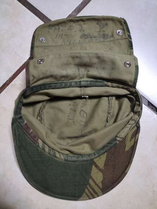 Rhodesian Army Camo Flap Cap