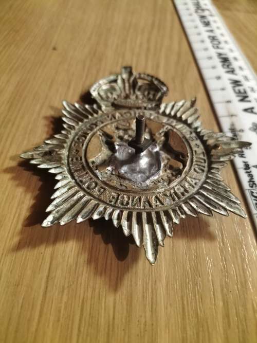 Old Zuid Afrikaanse Politie Badge