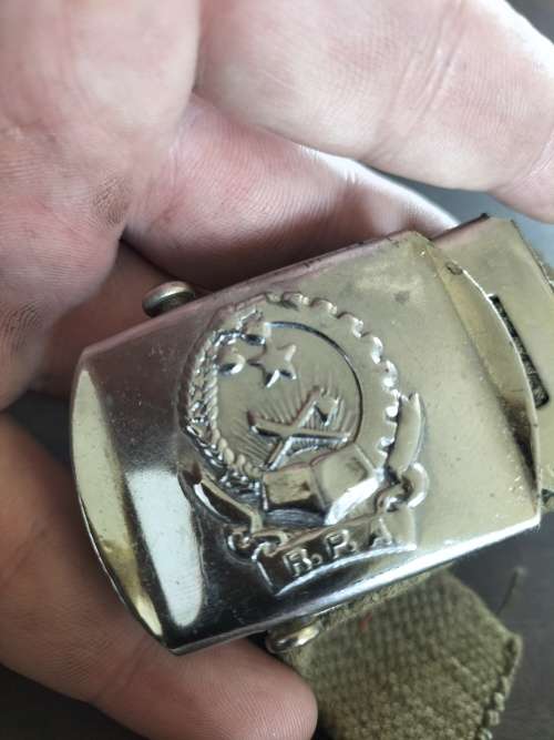 People`s Republic of Angola Army Belt with Buckle