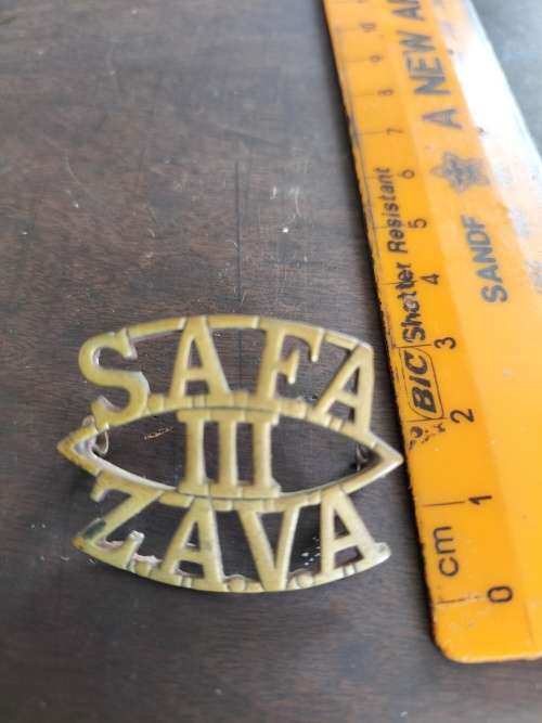 WW1 era 3 South African Field Artillery Badge