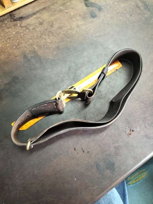 Anglo Boer War British Leather Belt with Buckle