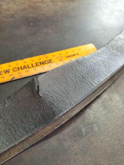 Anglo Boer War British Leather Belt with Buckle