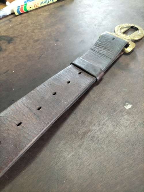 Anglo Boer War British Leather Belt with Buckle
