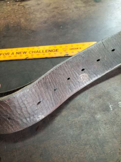 Anglo Boer War British Leather Belt with Buckle