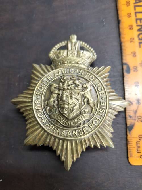 Old South African Police Badge