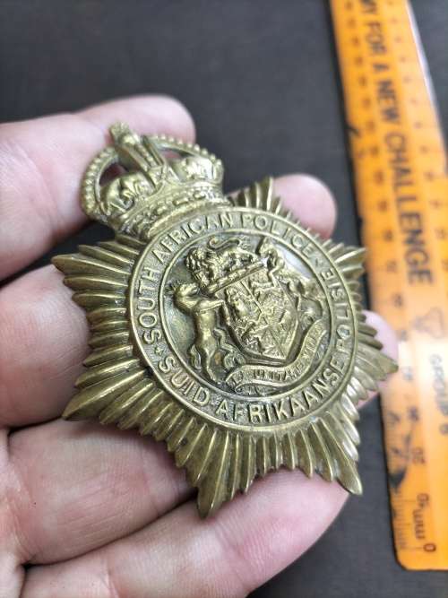 Old South African Police Badge