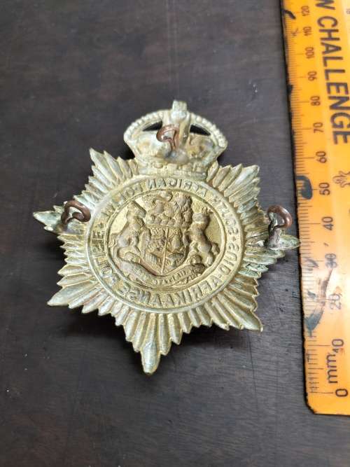 Old South African Police Badge