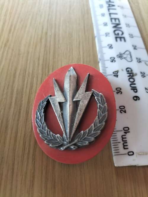 SADF 4 SAI Beret Badge