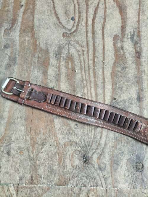 El Paso Leather Belt with Holster