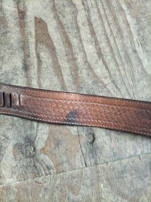 El Paso Leather Belt with Holster