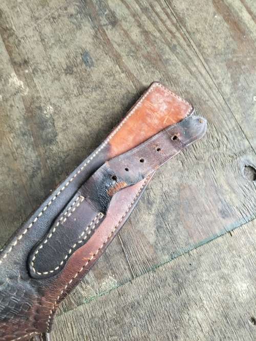 El Paso Leather Belt with Holster