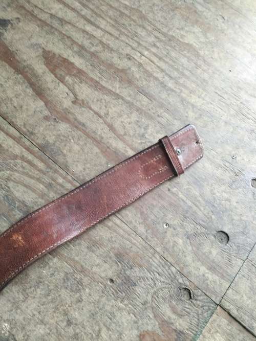 El Paso Leather Belt with Holster