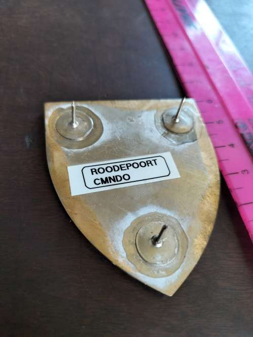 SADF Roodepoort Commando Flash (Self Made Pins)