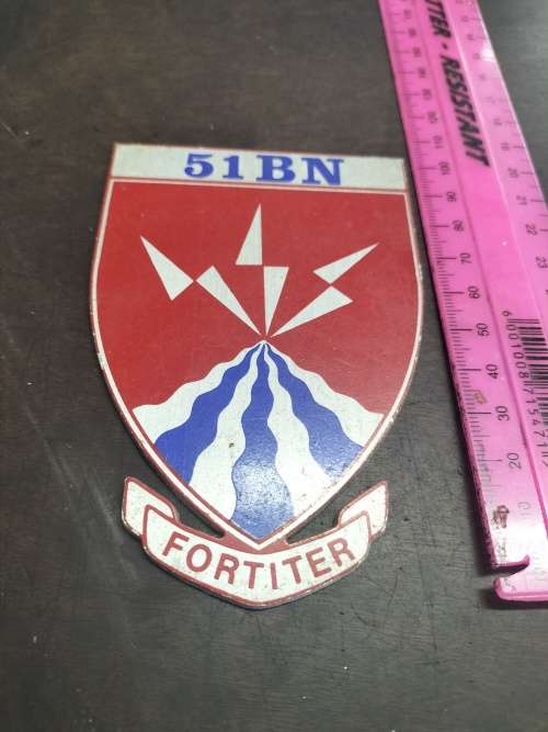 SWA 51 Battalion Plaque Badge