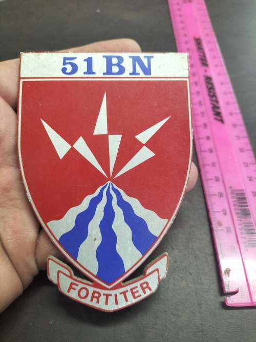 SWA 51 Battalion Plaque Badge