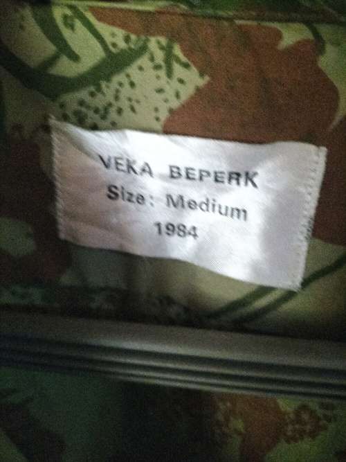 Old SAP 2nd Pattern Camo Shirt (Size Medium)