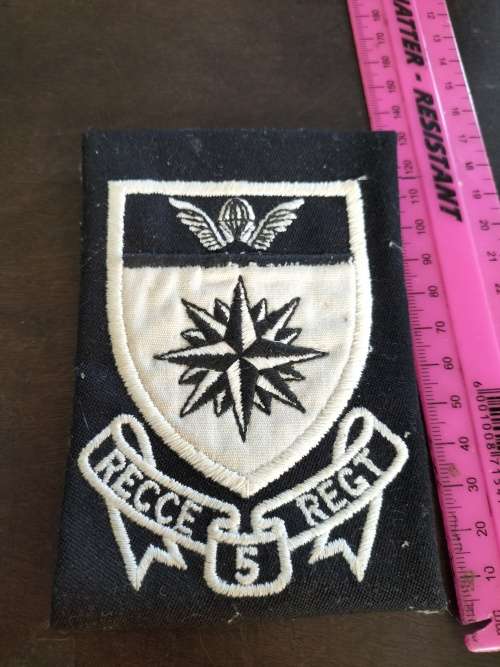 SADF 5 Recce Regiment Blazer Badge