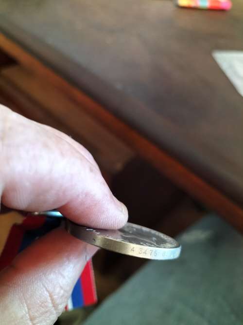 WW2 Medal issued to 43475 G.C. Johnson