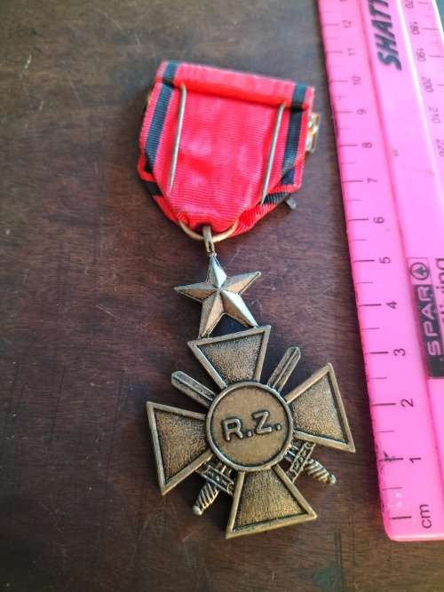 Republic of Zaire War Cross(Bravery Cross)
