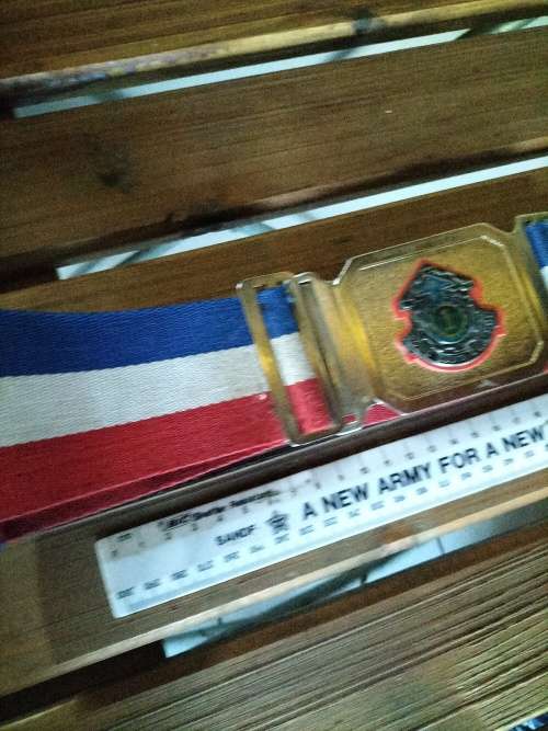 SADF 1 Maintenance Unit Stable Belt