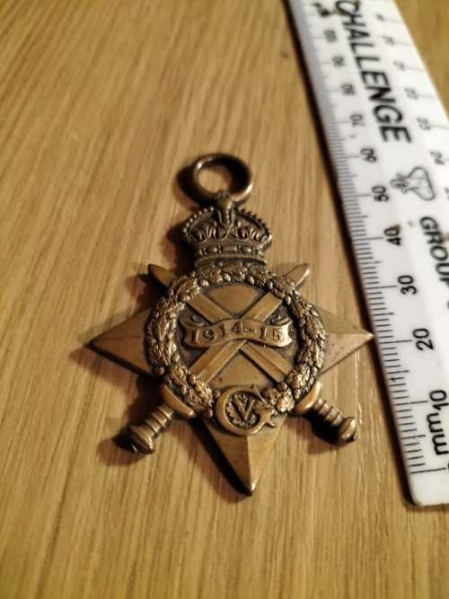 Full Size WW1 Medal issued to Burg. P.F.G. Holshauzen Prieska Kommando (No Ribbon)