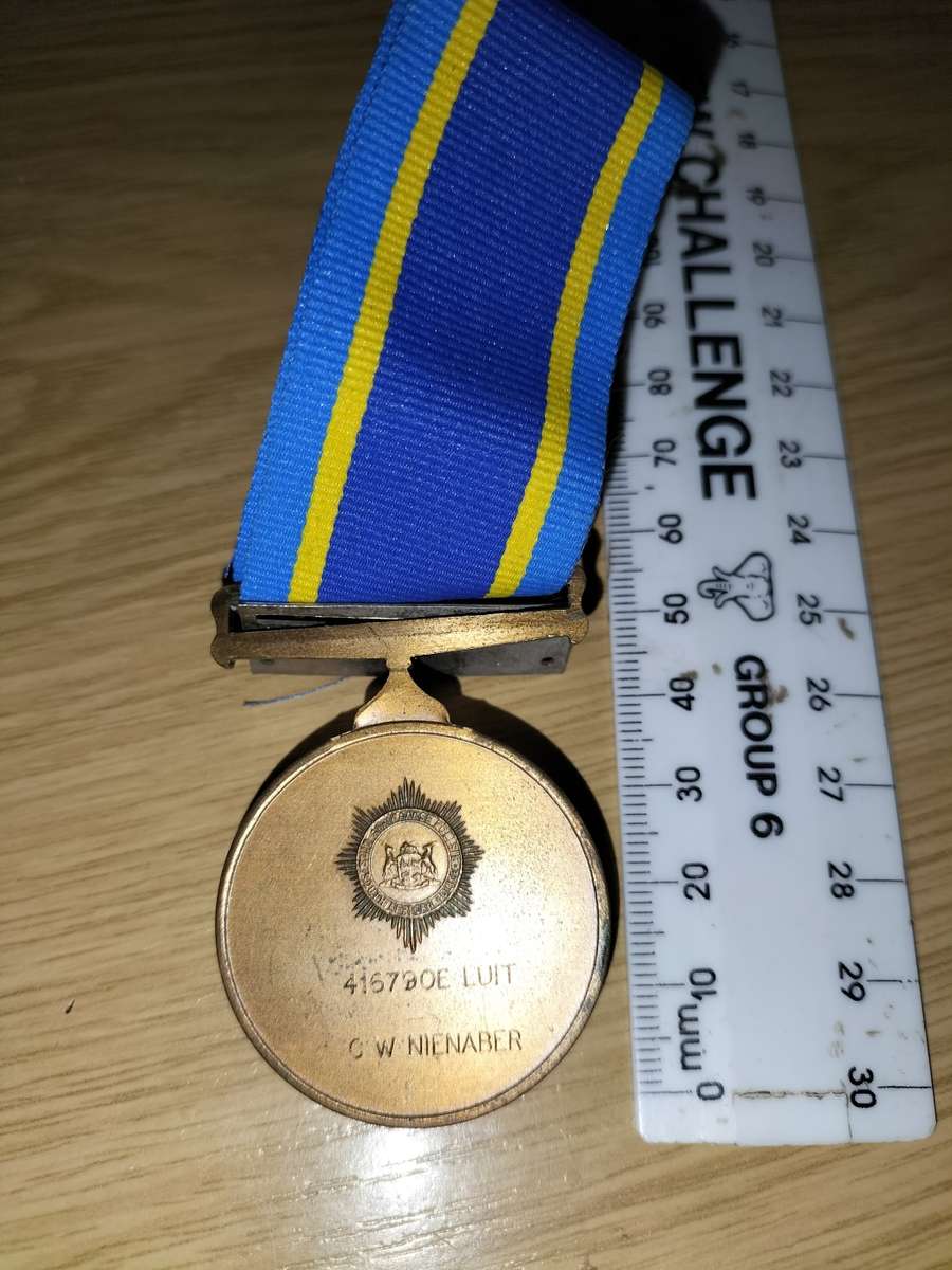 Old SAP 75 Year Anniversary Medal (Full Size)