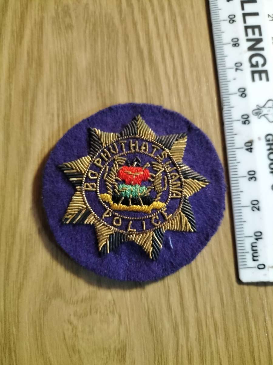 Bophuthatswana Police Chaplains Badge
