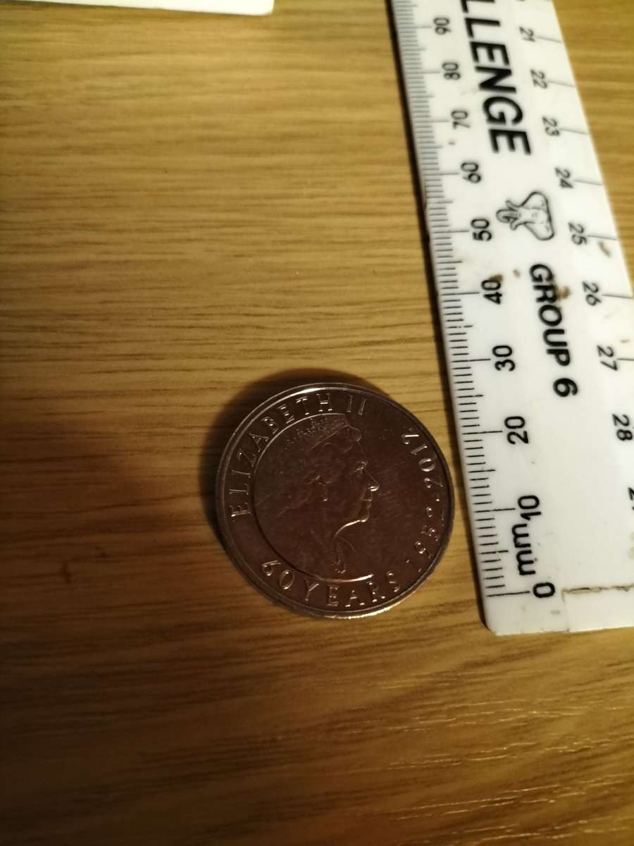 Queen Elizabeth II Diamond Jubilee 1952 - 2012 Commemorative Coin