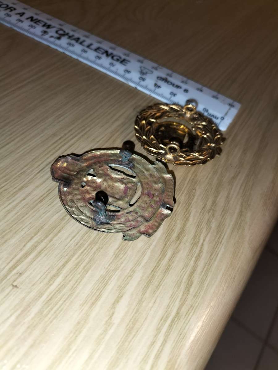 Old SA Railway Police Badge Combo (2x Items)