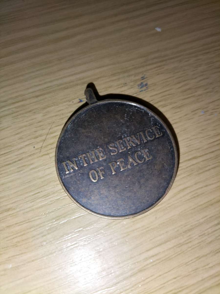 Full Size United Nations Medal (No Ribbon)