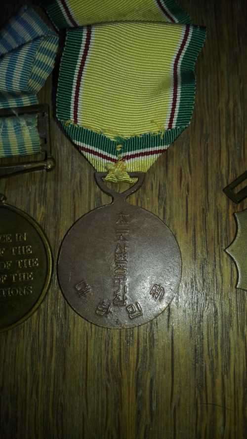 Rare!!! Korean War - SAAF Medal Lot - Issued to A. R. Page (One bid for Everything)