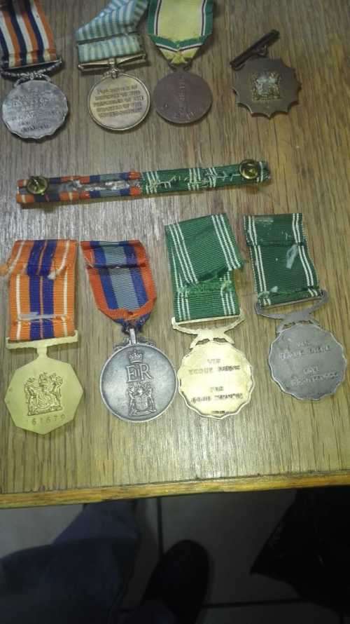 Rare!!! Korean War - SAAF Medal Lot - Issued to A. R. Page (One bid for Everything)