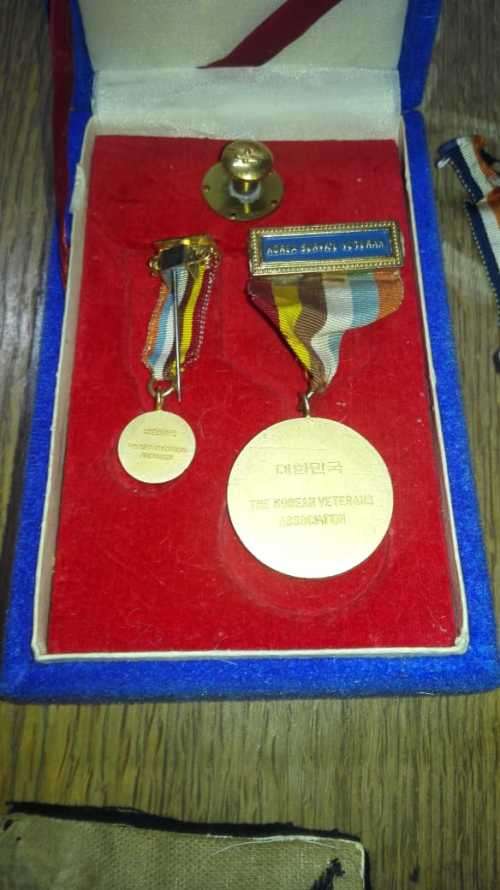 Rare!!! Korean War - SAAF Medal Lot - Issued to A. R. Page (One bid for Everything)