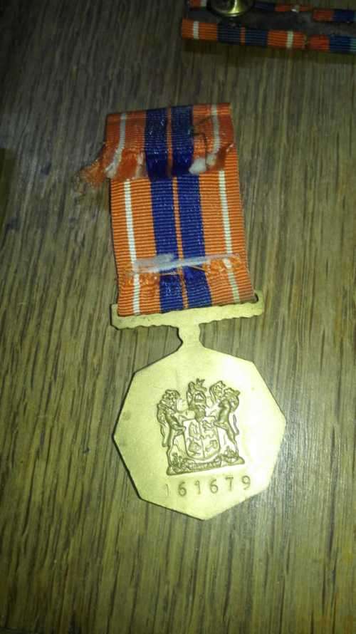 Rare!!! Korean War - SAAF Medal Lot - Issued to A. R. Page (One bid for Everything)