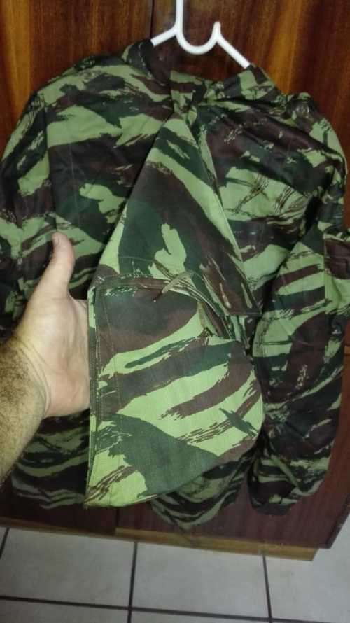 SADF Recce Copy French Lizard Camo Jacket (Label says Medium but it fits XXL)