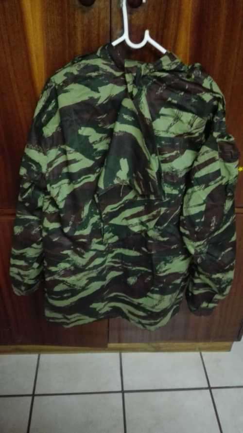 SADF Recce Copy French Lizard Camo Jacket (Label says Medium but it fits XXL)