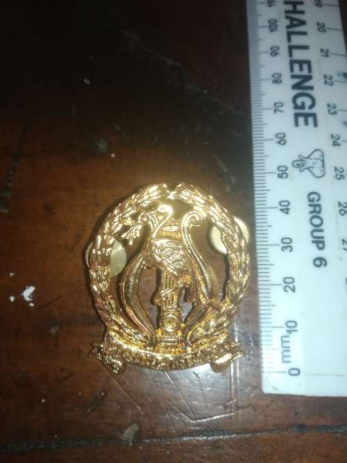 Ciskei Defence Force Band Cap Badge