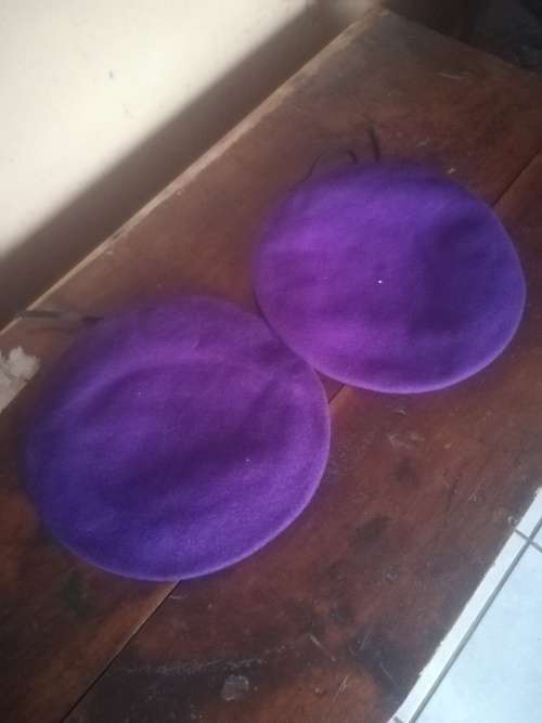 2x SADF Chaplains Berets (Size 60)