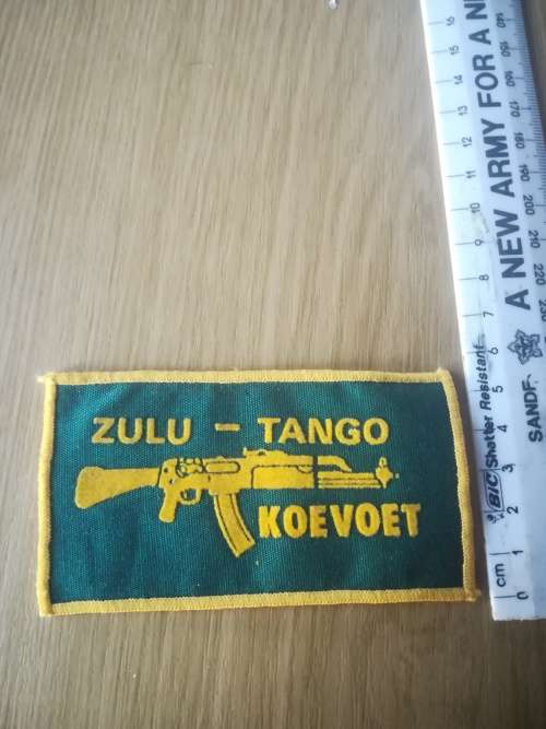 Zulu - Tango Koevoet Patch (Green)