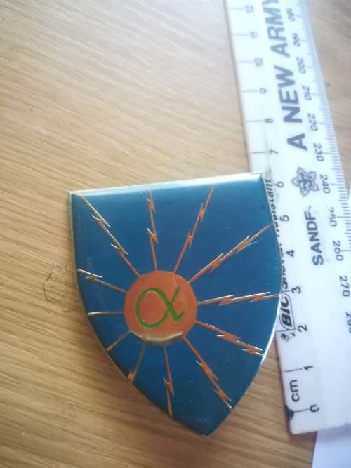 SADF School of Signals Flash (1x Pin missing)