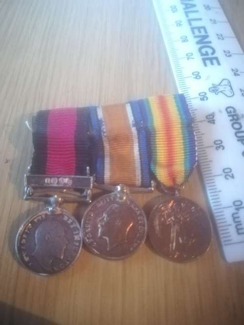 WW1 Miniature Medal Group