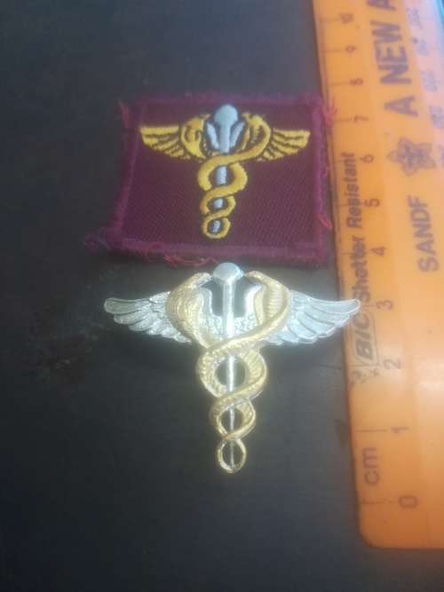 SA Medical Services Doctors Breast Badge Combo (2x Items)