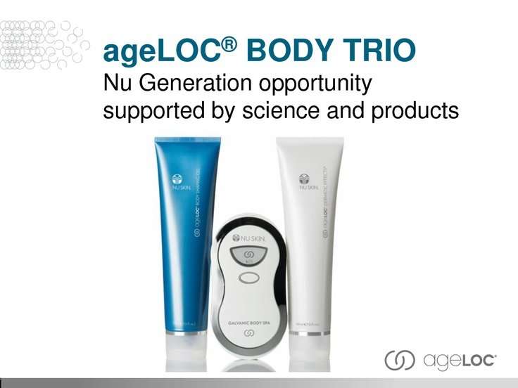 Skin Care Ageloc Galvanic Body Spa Trio