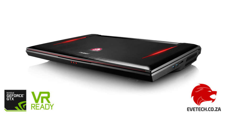 MSI GE72VR 7RFX 625ZA 17.3" FHD 3GB Ram 1TB HD Windows 10 Laptop