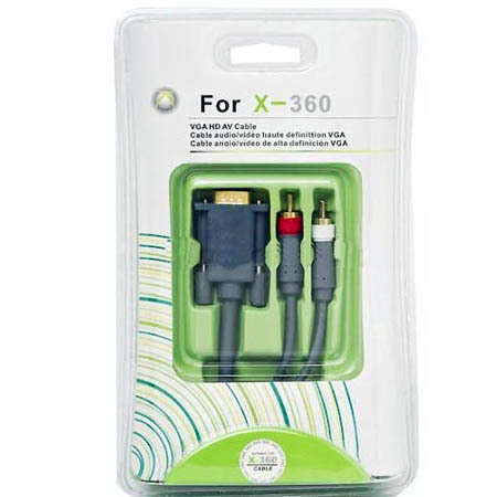 Xbox 360 VGA HD/AV Cable