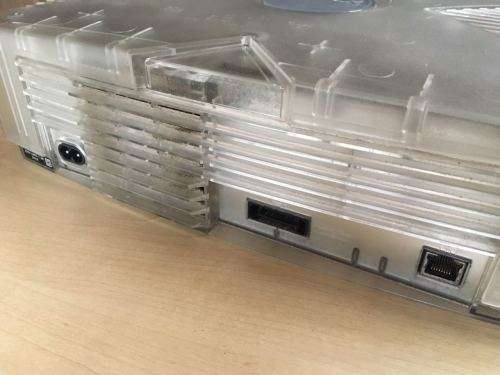 Crystal Xbox Console + 1 Controller & 2 Grand Theft Auto Games. (Collectors) (Retro)