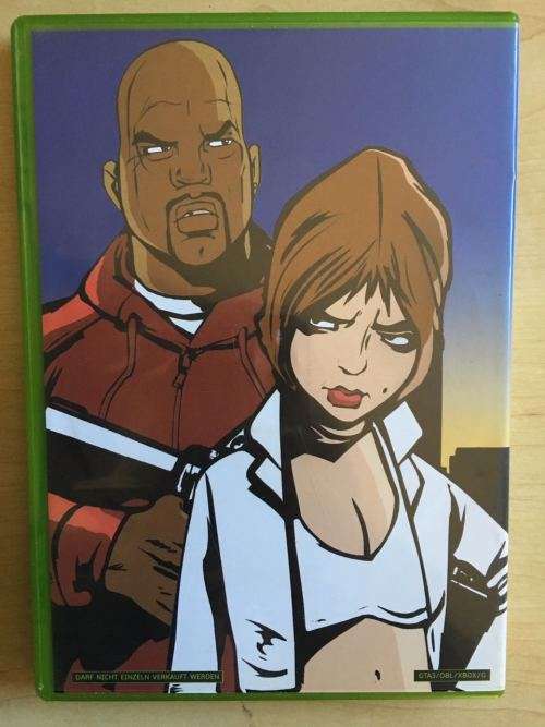 Crystal Xbox Console + 1 Controller & 2 Grand Theft Auto Games. (Collectors) (Retro)