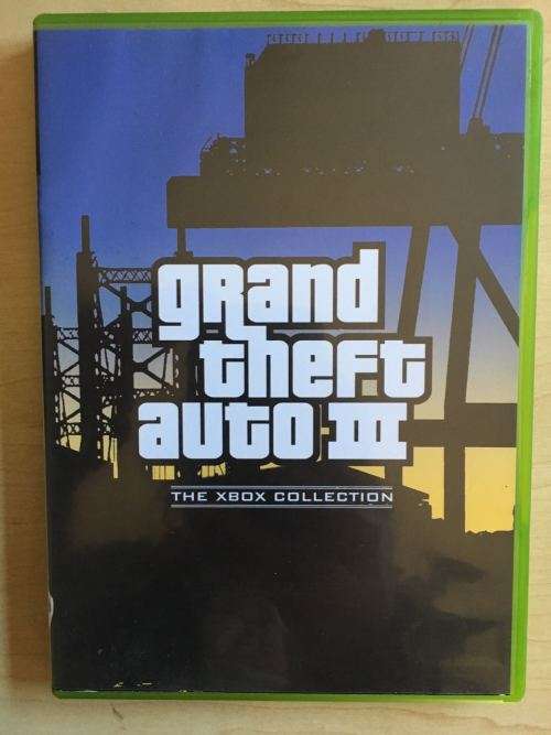 Crystal Xbox Console + 1 Controller & 2 Grand Theft Auto Games. (Collectors) (Retro)